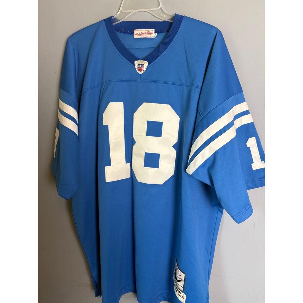 Mitchell & Ness Peyton Manning 2005 Colts Authentic Jersey Blue Men’s 56